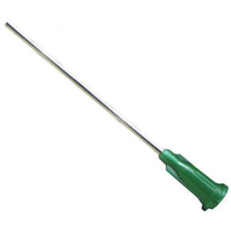 IT Series Standard Stainless Steel 14 Gauge Needle with Olive Luer Lock, .069" I.D., .083" O.D., 2" Long, 500 per Bag